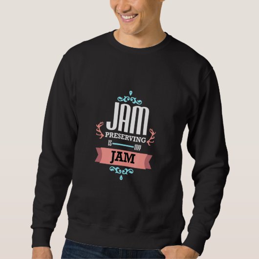 Sweatshirt Jelly de confiture maison Préserver la canne alime (Devant)