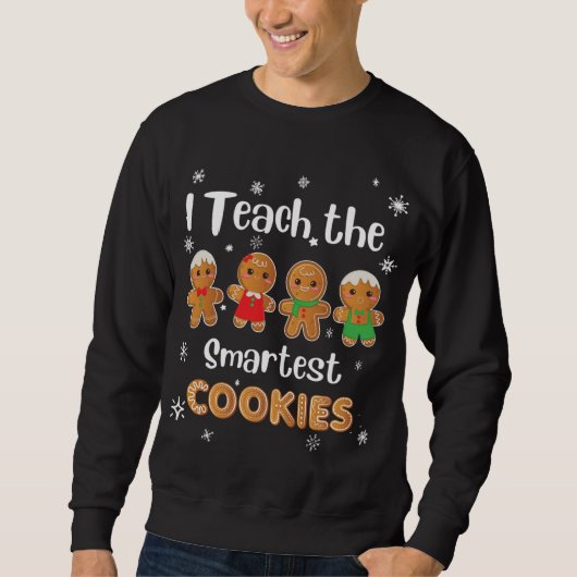 Sweatshirt J'Enseigne Les Cookies Les Plus Simples PréK Ensei (Devant)
