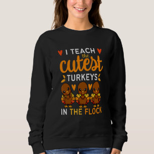 Sweatshirt J'Enseigne Les Dindons Les Plus Couteux Dans Le Fl