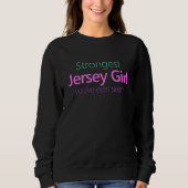Sweatshirt Jersey la plus forte fille (Devant)