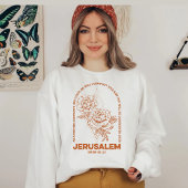 Sweatshirt Jérusalem Bible verset 66 13