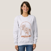 Sweatshirt Jérusalem Bible verset 66 13 (Devant entier)