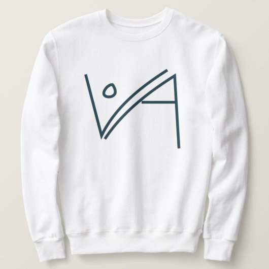 Sweatshirt J'espère que vous êtes heureux (Design devant)