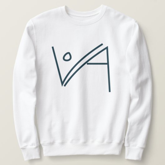 Sweatshirt J'espère que vous êtes heureux (Design devant)