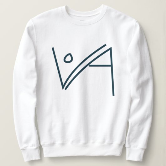 Sweatshirt J'espère que vous êtes heureux (Design devant)