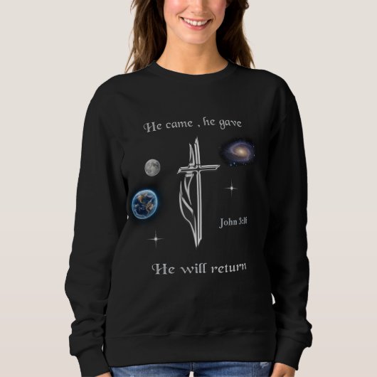 Sweatshirt Jésus (Devant)