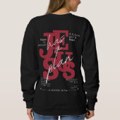 Sweatshirt Jésus a un plan – Jérémie 29:11 (Dos)