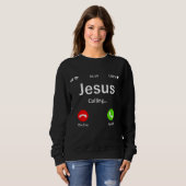 Sweatshirt Jésus Appelle - Chrétien (Devant entier)