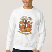 Sweatshirt Jésus - Automne - Chrétien (Devant)
