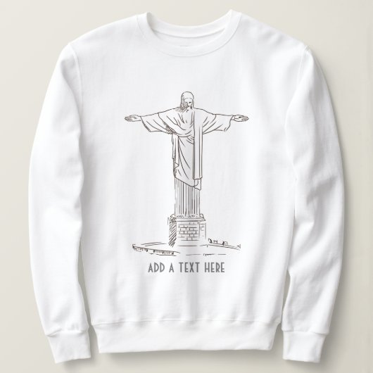 Sweatshirt Jésus-Christ (Design devant)