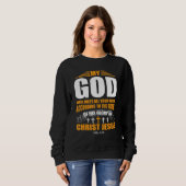 Sweatshirt Jesus Christ (Devant entier)