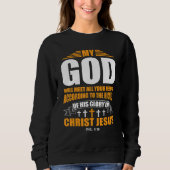 Sweatshirt Jesus Christ (Devant)