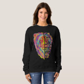 Sweatshirt Jésus Christ Lion De Juda Philipper 413 (Devant entier)