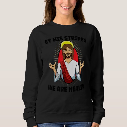 Sweatshirt Jésus christianisme Dieu prier Pasteur (Devant)