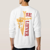 Sweatshirt Jesus Cross Nail Design – Powerful Christian (Dos)