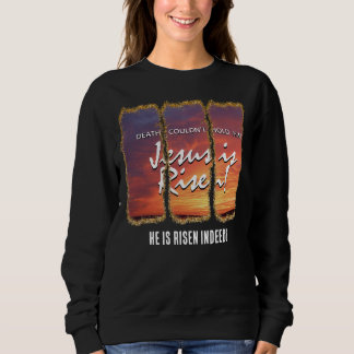 Sweatshirt JÉSUS DE Pâques chrétienne EST RISQUÉ Parties scin