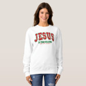 Sweatshirt Jésus est la raison de la saison Sweater (Devant entier)