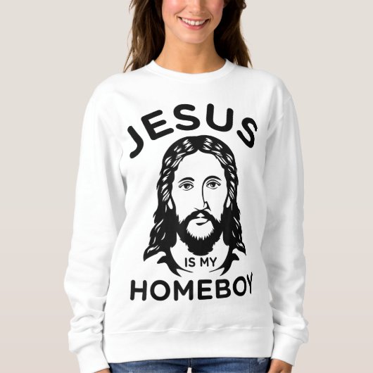 Sweatshirt Jésus Est Mon Enfant (Devant)