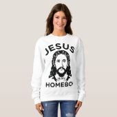 Sweatshirt Jésus Est Mon Enfant (Devant entier)