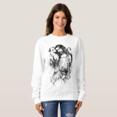 Sweatshirt Jésus et agneau (Devant entier)