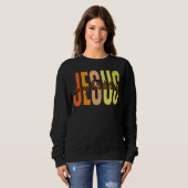 Sweatshirt Jésus La Vérité La Vie (Devant entier)