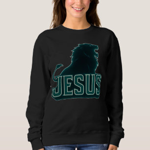 Sweatshirt Jésus Lion de Juda couleurs de football
