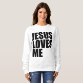 SWEATSHIRT JÉSUS M'AIME (Devant entier)