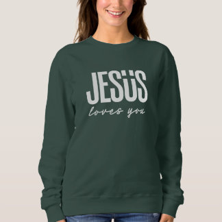 SWEATSHIRT JÉSUS VOUS AIME | CHRISTIAN