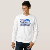 SWEATSHIRT JET DE COMBATTRE F-18 HORNET À L'AISE (Devant entier)