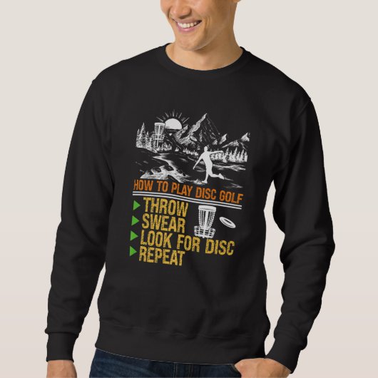 Sweatshirt Jeter Sweer Chercher Disque Répéter Sport Disque G (Devant)