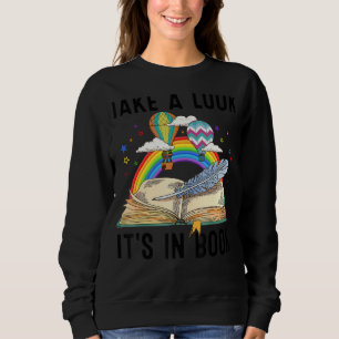 Sweatshirt Jetez un oeil c'est dans le livre Librarian Bookwo
