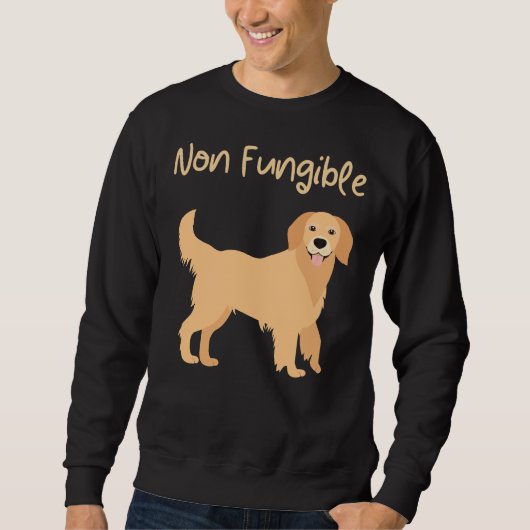 Sweatshirt Jeton non fongible Nft Retri Labrador non fongible (Devant)
