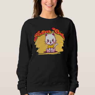 Sweatshirt Jeu de chats félin félin 1