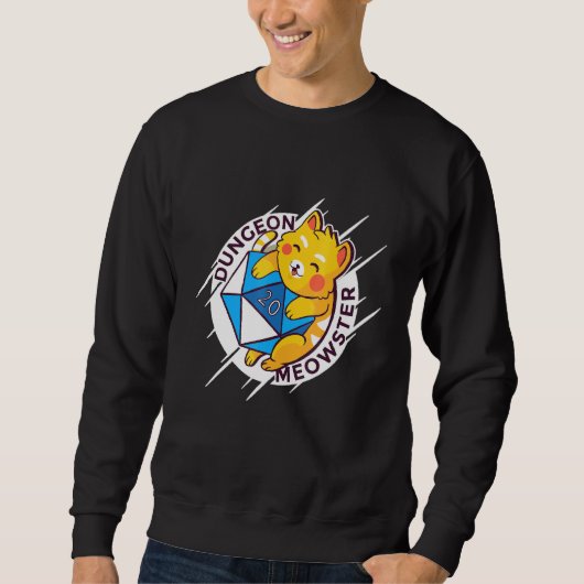Sweatshirt Jeu de Dungeon Meowster (Devant)