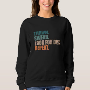 Sweatshirt Jeu de Jeu de Golf de disque Rechercher la répétit