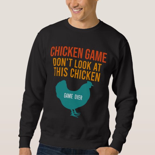 Sweatshirt Jeu de poulet Don (Devant)