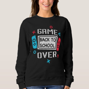 Sweatshirt Jeu De Retour À L'École Vidéo Contrôleur De Jeu En