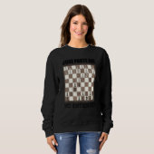 Sweatshirt Jeu d'échecs jeu d'échecs (Devant entier)