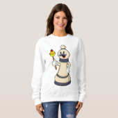 Sweatshirt Jeu d'échecs King à Chess.PNG (Devant entier)