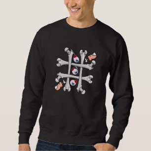Sweatshirt Jeu des os d'Halloween