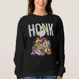 Sweatshirt Jeu d'oie Honk sans titre Addiction d'oie Presse Y