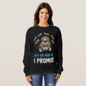 Sweatshirt Jeu Gamer Sloth (Devant entier)