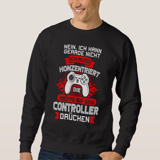 Sweatshirt Jeu Garçons console Gamer (Devant)
