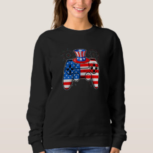 Sweatshirt Jeu Vidéo 4 juillet Jeux Garçons Enfants Ados Jeu