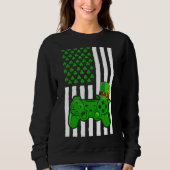 Sweatshirt Jeu Vidéo Drôle Drôle Américain St Patrick S Day S (Devant)