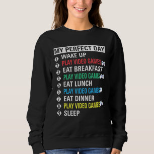 Sweatshirt Jeu vidéo parfait