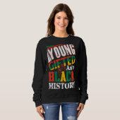 Sweatshirt Jeune Ed Et Histoire Noire (Devant entier)