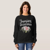 Sweatshirt Jeune Femme D'École Pour Jr Bridesmaids Filles Fem (Devant entier)