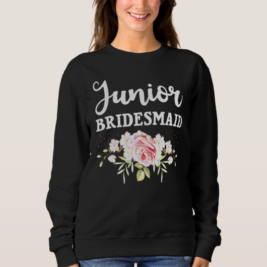 Sweatshirt Jeune Femme D'École Pour Jr Bridesmaids Filles Fem (Devant)