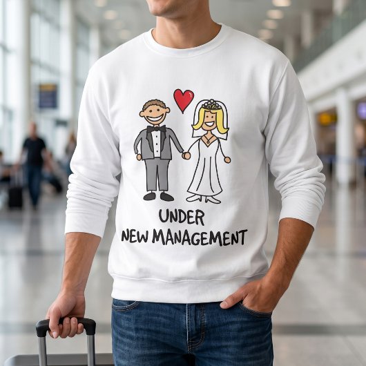 Sweatshirt Jeune Marié - Sous Nouvelle Direction